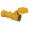 Imagem de PratiKa wander socket - straight - 16 A - 2P + E - 100...130 V AC - IP67