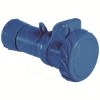 Imagem de PratiKa wander socket - straight - 16 A - 3P + N + E - 200...250 V AC - IP67