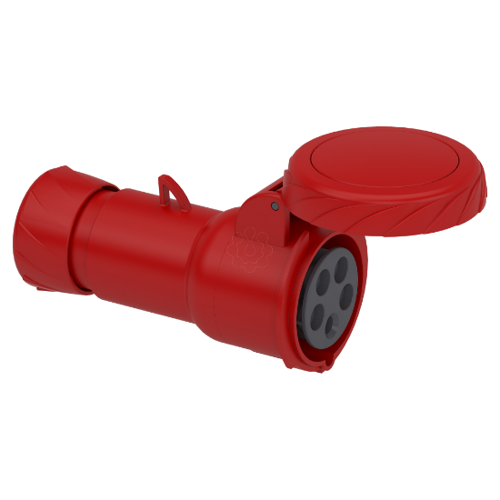 Imagem de PratiKa wander socket - straight - 16 A - 3P + N + E - 380...415 V AC - IP67