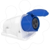 Imagem de PratiKa socket - fast - angled - 16A - 2P + E - 200...250 V AC - wall