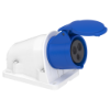Imagem de PratiKa socket - fast - angled - 16A - 2P + E - 200...250 V AC - wall