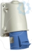 Imagem de PratiKa socket - fast - angled - 16A - 2P + E - 200...250 V AC - wall