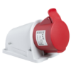 Imagem de PratiKa socket - fast - angled - 32A - 3P + N + E - 380...415 V AC - wall