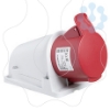 Imagem de PratiKa socket - fast - angled - 32A - 3P + N + E - 380...415 V AC - wall