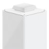 Imagem de Roof outlet grille   cut out 228x228mm   ext. dim 90x340x340mm   IP54 white RAL 9003