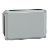 Imagem de Metal industrial cut-out box - low plain cover - H155xW105xD61 - IP55 - grey