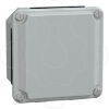 Imagem de Metal industrial box - low plain cover - H85xW85xD49 - IP55 - grey RAL 7035
