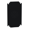 Imagem de Placa de montagem isolante para involucro H300xW200mm feita de baquelite