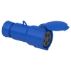 Imagem de PratiKa wander socket - straight - 32 A - 3P + N + E - 200...250 V AC - IP44