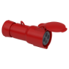 Imagem de PratiKa wander socket - straight - 32 A - 3P + E - 380...415 V AC - IP44