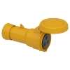Imagem de PratiKa wander socket - straight - 32 A - 2P + E - 100...130 V AC - IP67