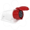 Imagem de PratiKa socket - fast - angled - 32A - 3P + E - 380...415 V AC - wall