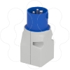 Imagem de PratiKa system adapter - 1 socket - German - 16 A - 2P+E - 220V 50/60Hz