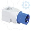 Imagem de PratiKa system adapter - 1 socket - French - 16 A - 2P+E - 220V 50/60Hz