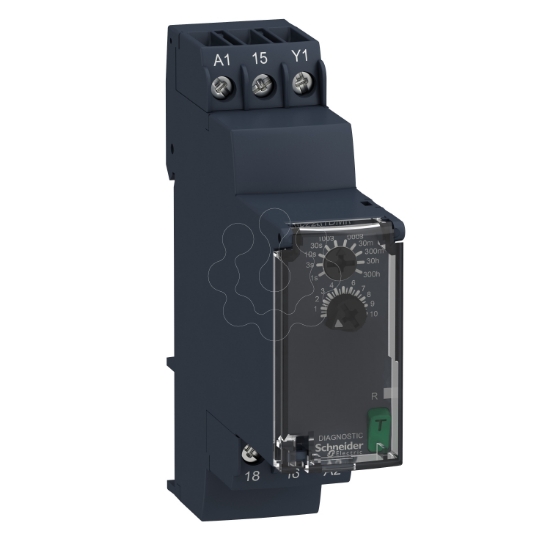 Imagem de Symmetrical flashing sincronismo rele   005s ... 300h   24 ... 240v ac / dc   1c / o