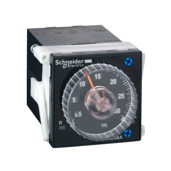 Imagem de Rele de temporizacao com atraso   48x48mm   002 s..300 h   24..240 v ac – 2 inv