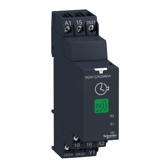 Imagem de Rele temporizador modular NFC Harmony 8 A 2 CO 01 s...999 h multifuncoes 24...240 V AC/DC