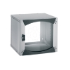 Imagem de Wall-Mounted Open Box 9U W600 D500 Fixed 19" Glazed Door R7035