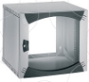 Imagem de Wall-Mounted Open Box 9U W600 D500 Swing 19" Glazed Door R7035