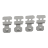 Imagem de Spacial CRN 4 PATILHAS aco INOX 304L FIXACAO murais