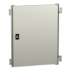 Imagem de Internal door for Spacial WM encl. H500xW400 steel RAL7035.Adjustable in depth