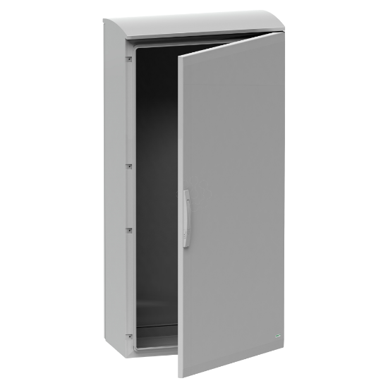 Imagem de Floor standing encl. polyester vers.PLAT open top w/ canopy 1250x500x320 IP44