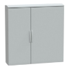 Imagem de Floor standing encl. polyester vers.PLAT open top w/ canopy 1250x1250x320 IP44