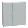 Imagem de Floor standing encl. polyester vers.PLAT open top w/ canopy 1250x1250x320 IP44