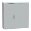 Imagem de Floor standing encl. polyester vers.PLAT open top w/ canopy 1250x1250x420 IP44