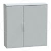 Imagem de Floor standing encl. polyester vers.PLAT open top w/ canopy 1250x1250x420 IP44