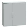 Imagem de Floor standing encl. polyester vers.PLAT open top w/ canopy 1250x1250x420 IP44