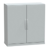 Imagem de Floor standing encl.polyester vers.PLAZ w/plinth open bottom 1000x1000x420 IP54