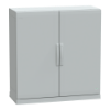 Imagem de Floor standing encl.polyester vers.PLAZ w/plinth open bottom 1000x1000x420 IP54