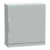 Imagem de Floor standing encl.polyester vers.PLAZ w/plinth open bottom 750x750x320 IP54