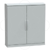 Imagem de Floor standing encl.polyester vers.PLAZT w/open plinth+canopy 1000x1000x320 IP44