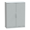 Imagem de Floor standing encl.polyester vers.PLAZT w/open plinth+canopy 1250x1000x420 IP44
