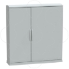 Imagem de Floor standing encl.polyester vers.PLAZT w/open plinth+canopy 1250x1250x320 IP44