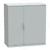 Imagem de Floor standing encl.polyester vers.PLAZT w/open plinth+canopy 1250x1250x620 IP44