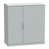 Imagem de Floor standing encl.polyester vers.PLAZT w/open plinth+canopy 1250x1250x620 IP44