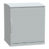 Imagem de Floor standing encl.polyester vers.PLAZT w/open plinth+canopy 750x750x620 IP44