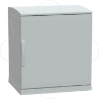 Imagem de Floor standing encl.polyester vers.PLAZT w/open plinth+canopy 750x750x620 IP44