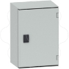 Imagem de Armario de montagem na parede em ABS/PC monobloco IP66 H310xW215xD160mm+placa de montagem em baquelite