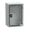 Imagem de Armario de montagem na parede em ABS/PC monobloco IP66 H310xW215xD160mm porta transparente