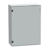 Imagem de wall-mounting encl. polyester monobloc IP66 H847xW636xD300mm+metal mount.plate