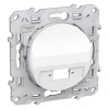 Imagem de Odace - Centro tomada fibra optica para SC/APC simplex - Branco