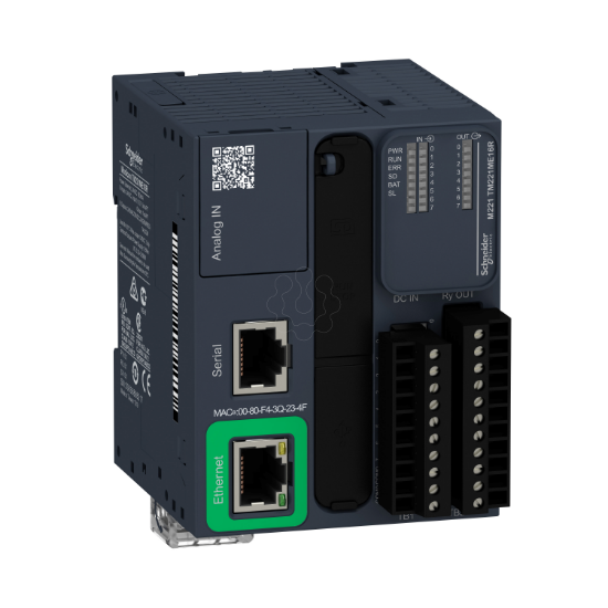 Imagem de Controlador M221 Modular c/ Ethernet 16 ES do tipo rele