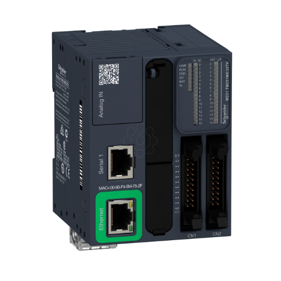 Imagem de Controlador M221 Modular c/ Ethernet 32 ES do tipo transistor PNP