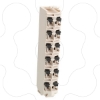 Imagem de terminal block - 12 contacts - branco - quantidade 10