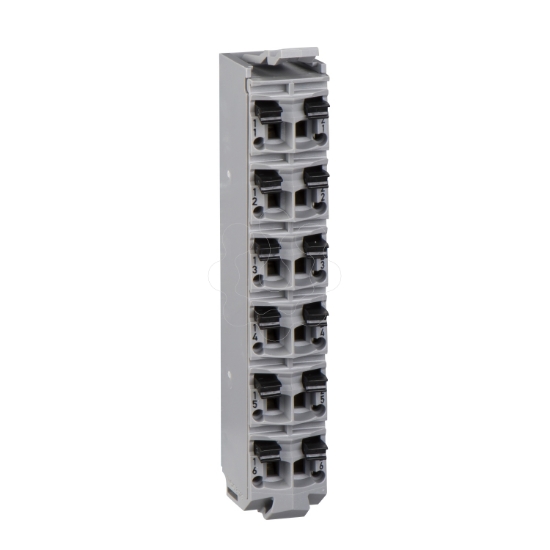 Imagem de terminal block - 12 contacts - preto - quantidade 1