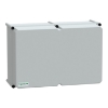 Imagem de PLS box polyester rear opaque PC cover IP66 36x54x23cm